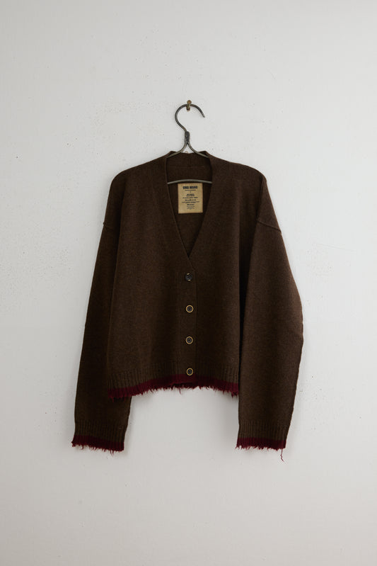 TWO TONE OVER CARDIGAN