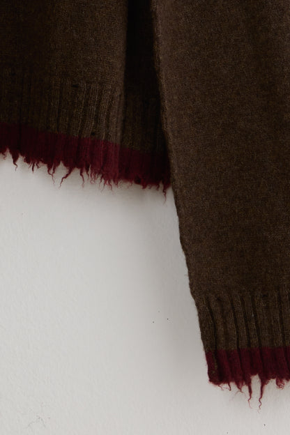 TWO TONE OVER CARDIGAN