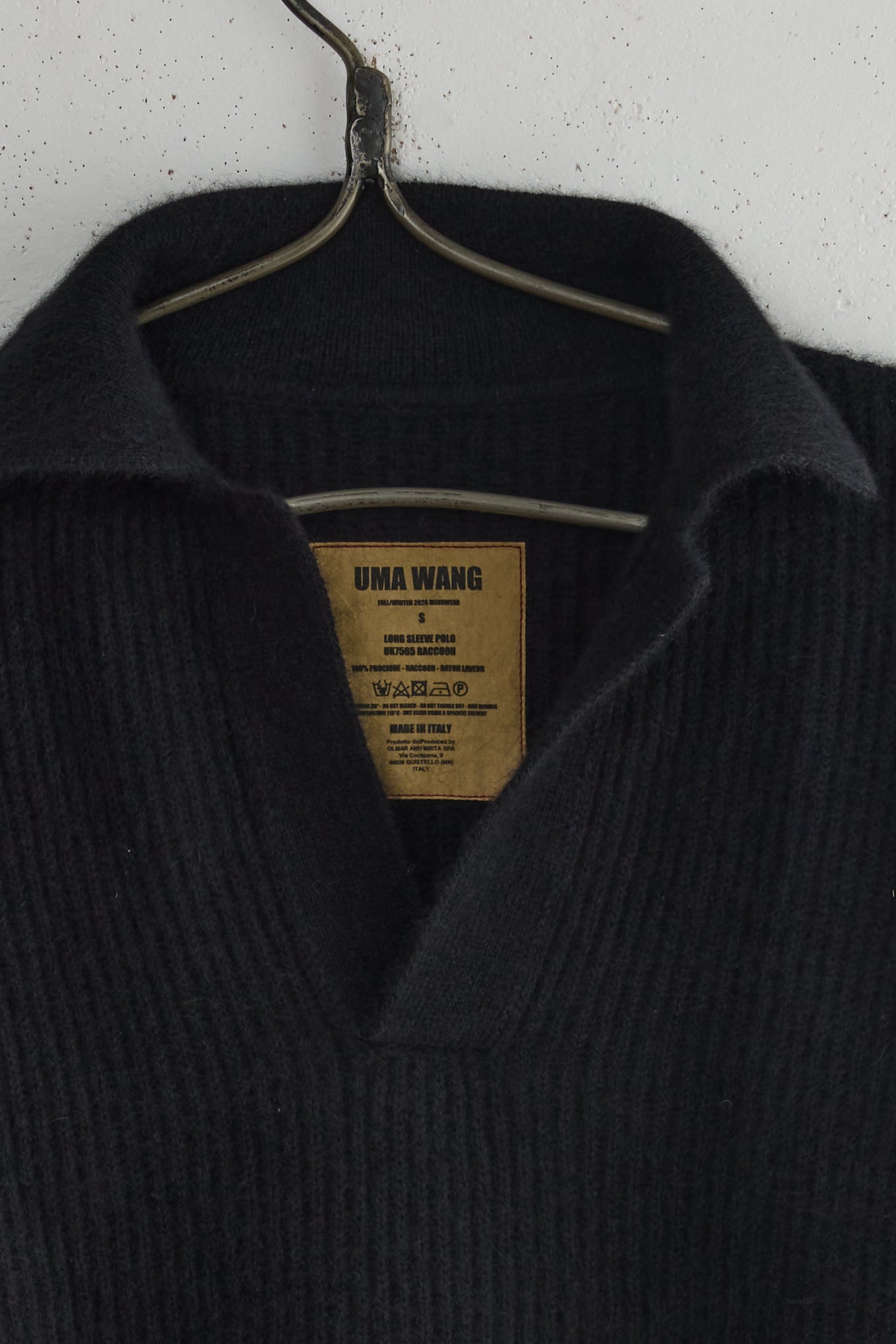RACCOON POLO PULLOVER