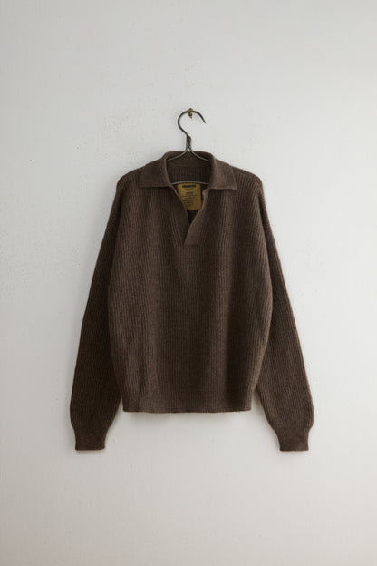 RACCOON POLO PULLOVER