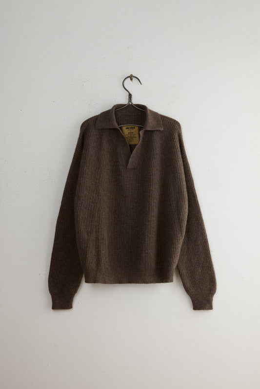 RACCOON POLO PULLOVER