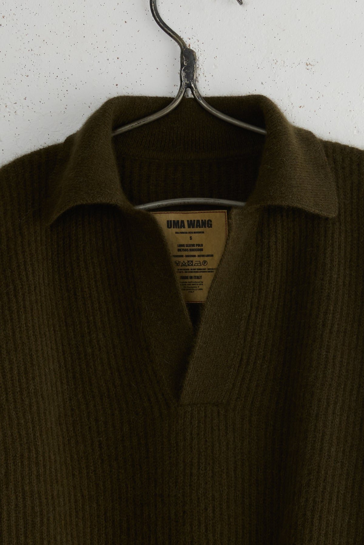 RACCOON POLO PULLOVER