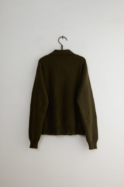 RACCOON POLO PULLOVER