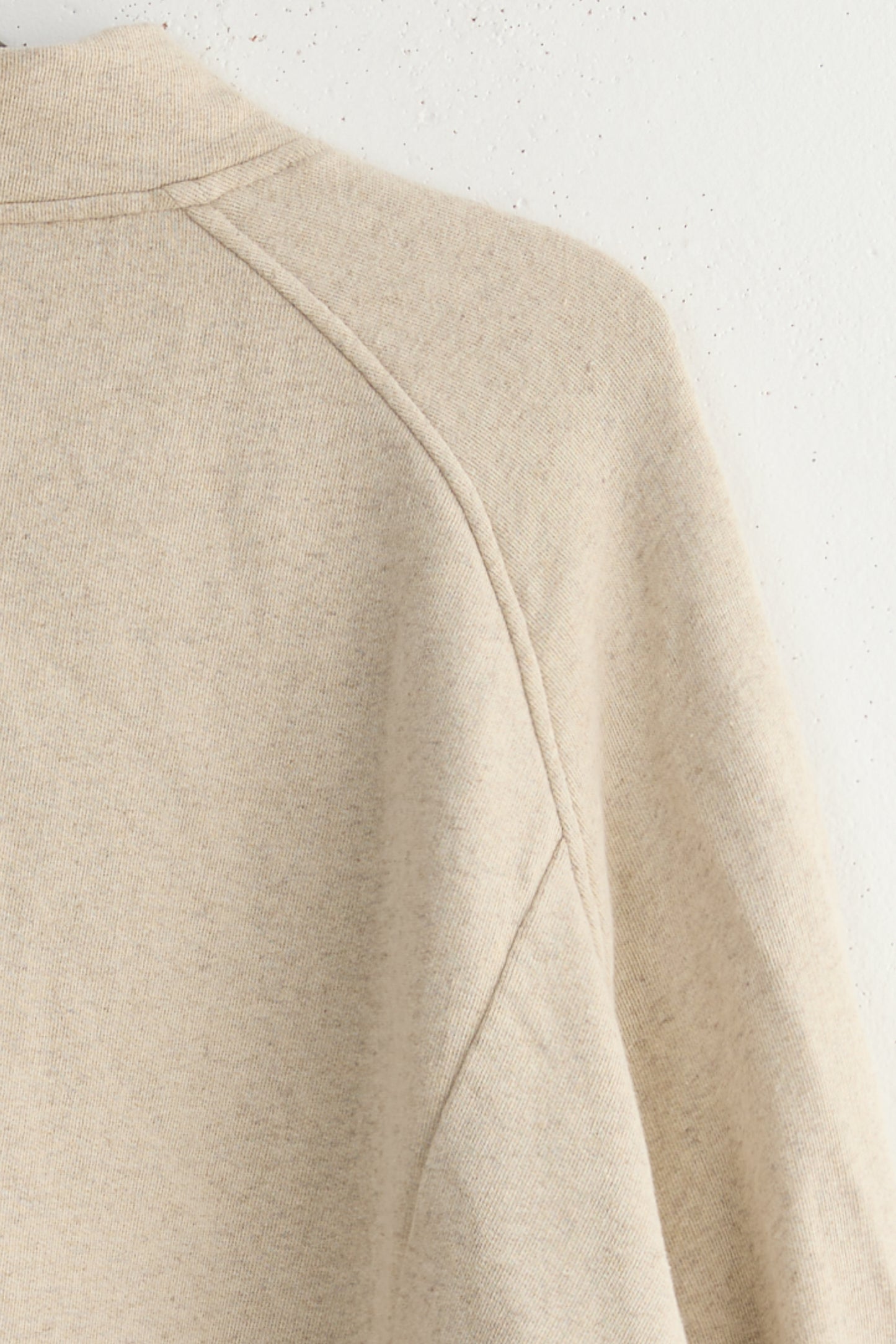 LINEN PLUSH BOMBER