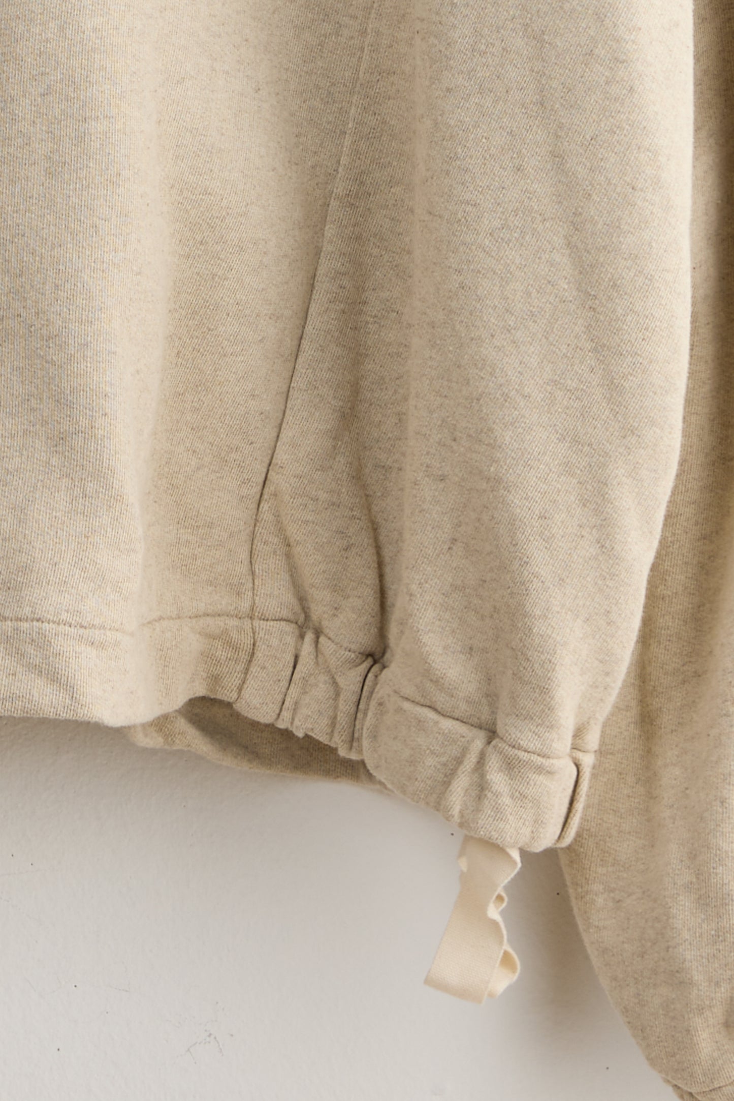 LINEN PLUSH BOMBER