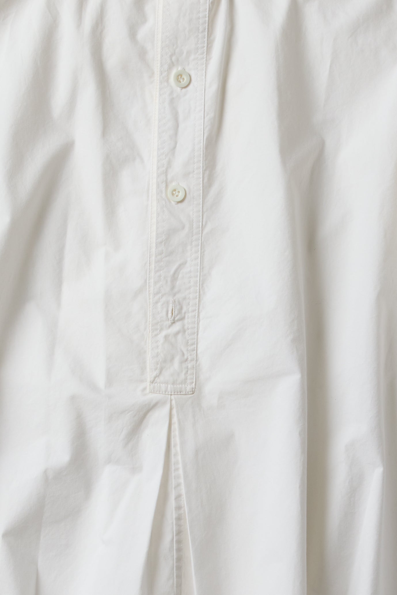 DETACHBLE COLLAR SHIRT \ EGG \ OS