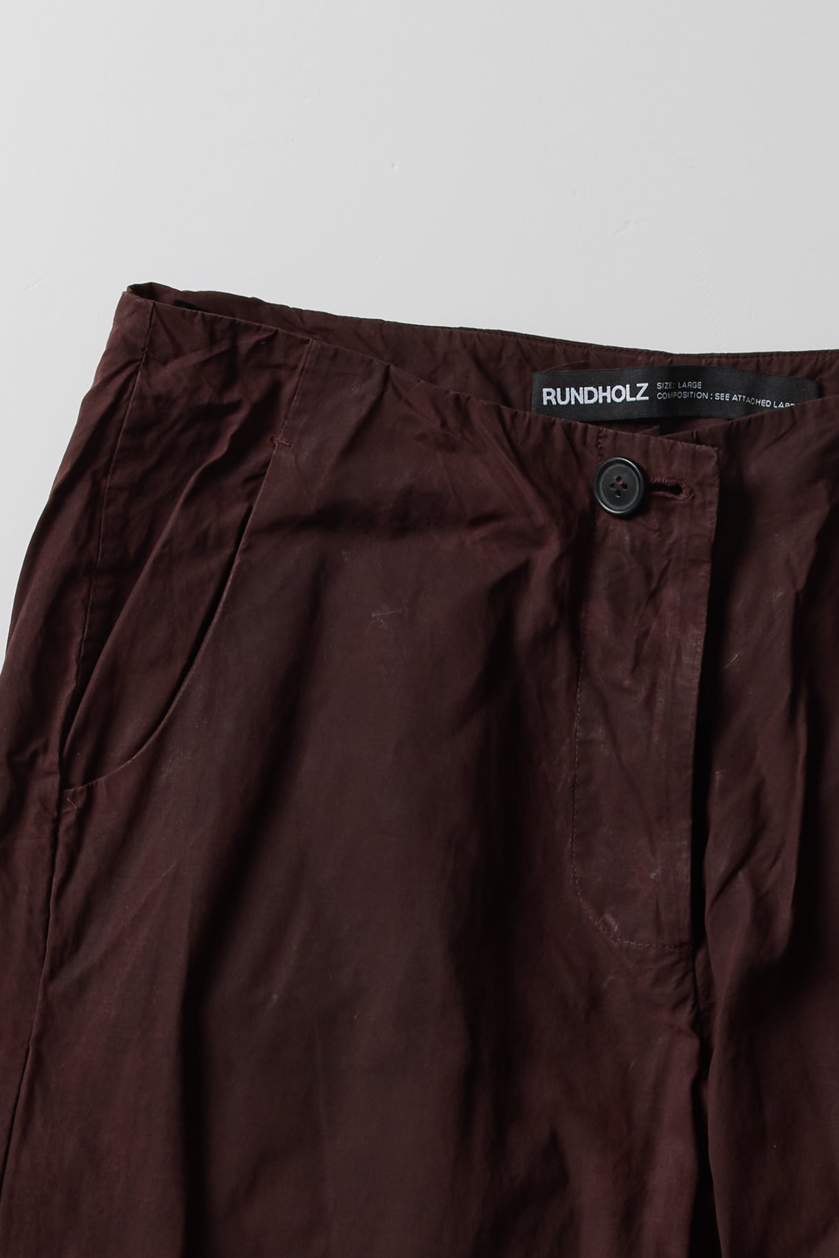 CROPPED PANTS \ RUNDHOLZ \ L