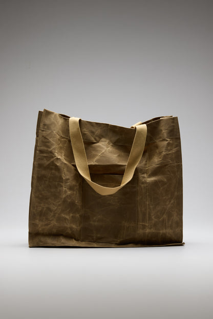 YOUNG WAXED BAG