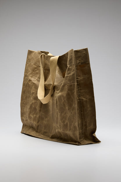 YOUNG WAXED BAG