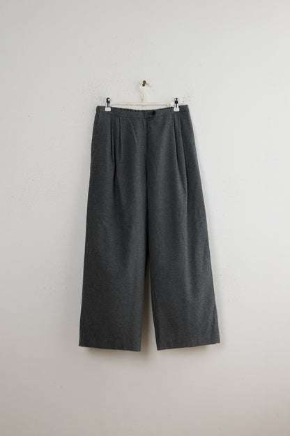 ATELIER TUCK TROUSERS C
