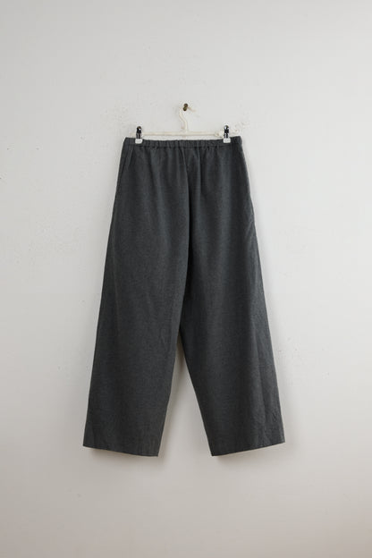 ATELIER TUCK TROUSERS C