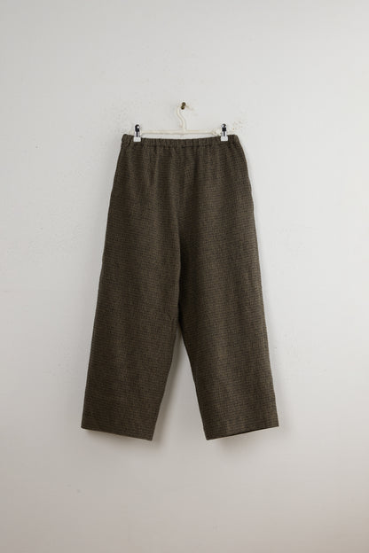 ATELIER TUCK TROUSERS C