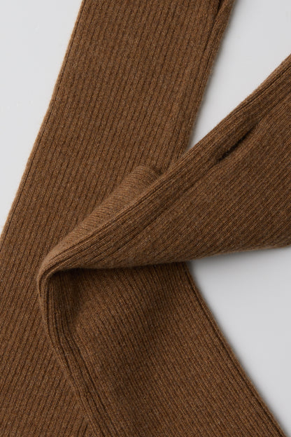 RIBBED HALF GLOVES
