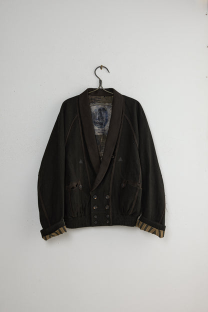 CROPPED SHAWL COLLAR JACKET
