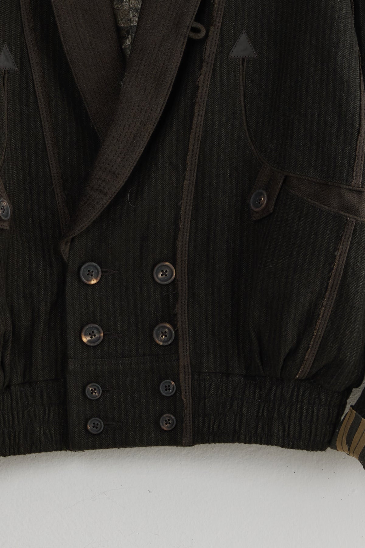 CROPPED SHAWL COLLAR JACKET
