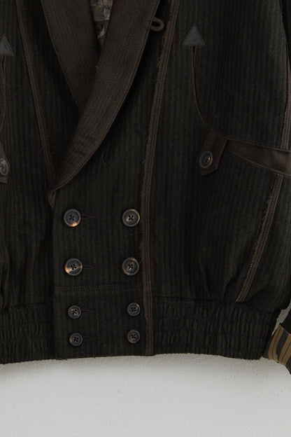 CROPPED SHAWL COLLAR JACKET