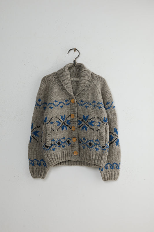 PERU HAND KNIT CARDIGAN