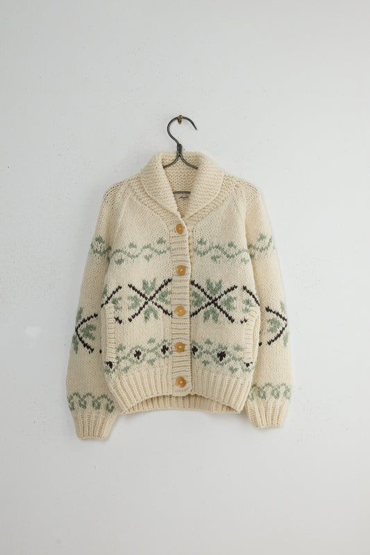 PERU HAND KNIT CARDIGAN