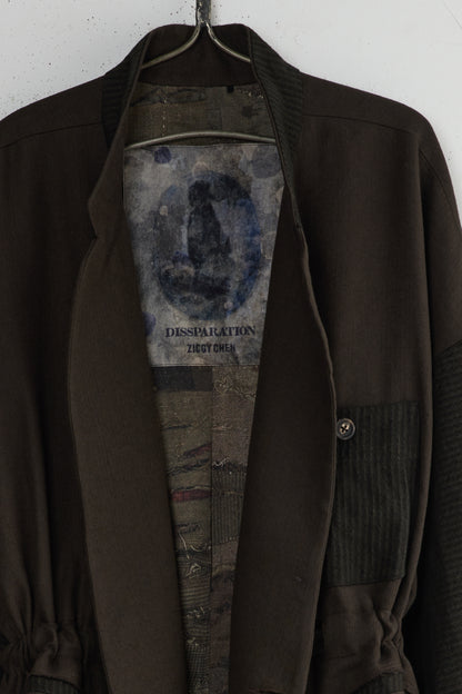 STAND COLLAR LONG COAT