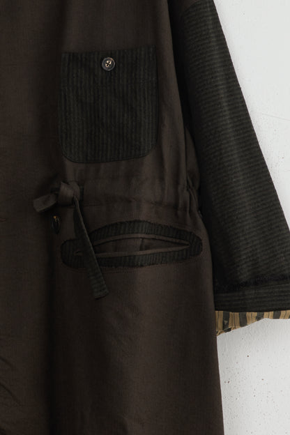 STAND COLLAR LONG COAT