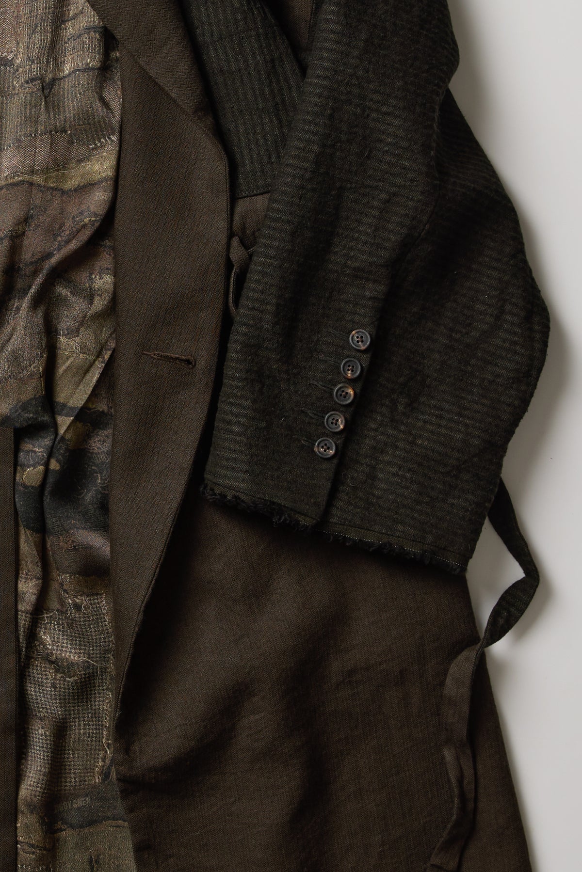 STAND COLLAR LONG COAT