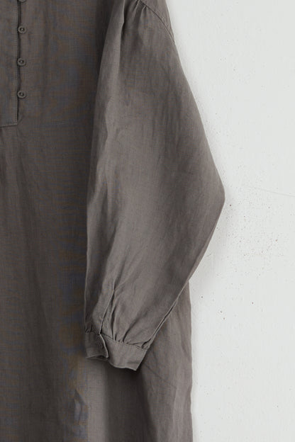 LINEN WOVEN DRESS