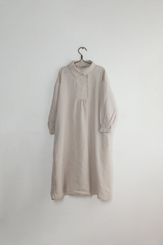 LINEN WOVEN DRESS