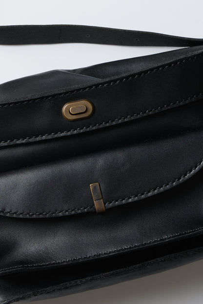 LEATHER MESSTIN BOX BAG