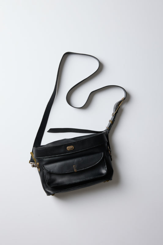 LEATHER MESSTIN BOX BAG