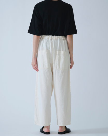 8OZ NATURAL DENIM EASY PANTS