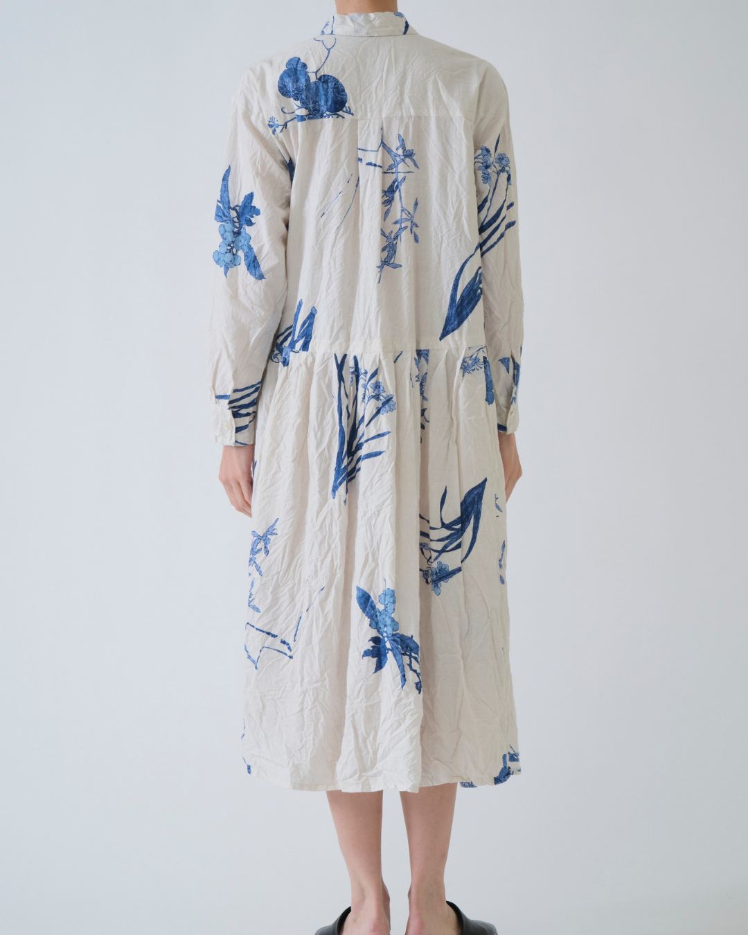 JAPONISM FLOWER PRINT DRESS