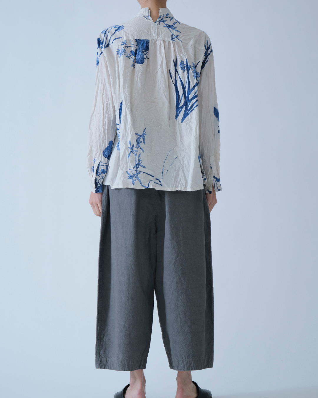 JAPONISM FLOWER PRINT BLOUSE