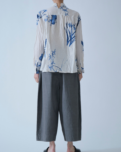 JAPONISM FLOWER PRINT BLOUSE