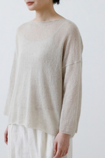 MOHAIR SILK PULLOVER