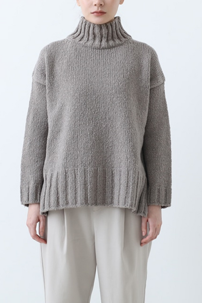 RENEW-WOOL TURTLENECK