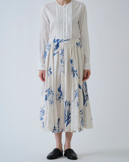 JAPONISM FLOWER PRINT SKIRT