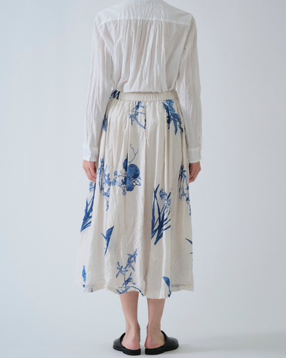 JAPONISM FLOWER PRINT SKIRT