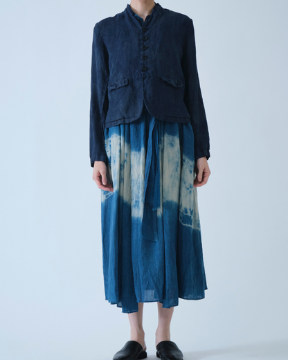 INDIGO CHARCOAL DYED LD JACKET