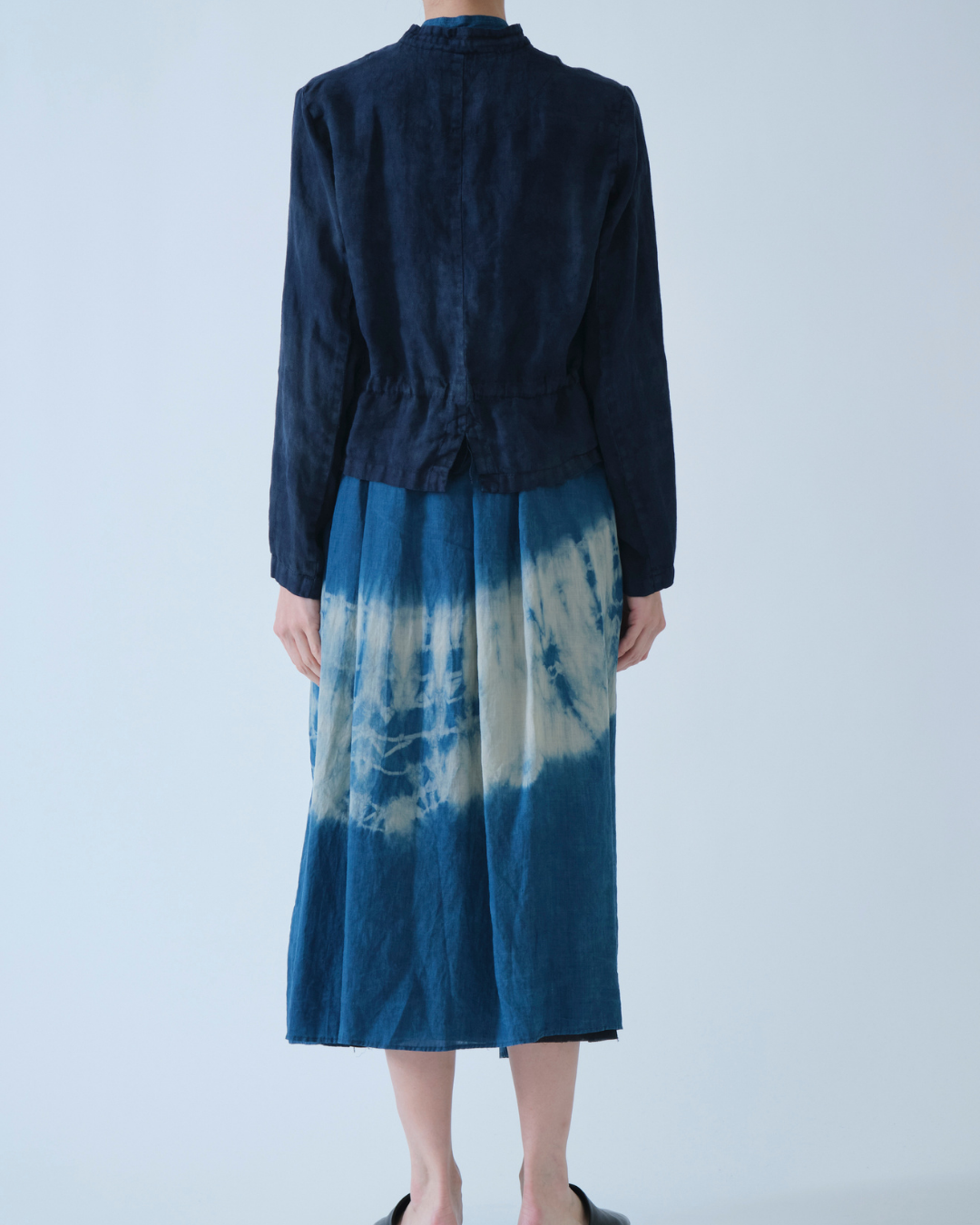 INDIGO CHARCOAL DYED LD JACKET