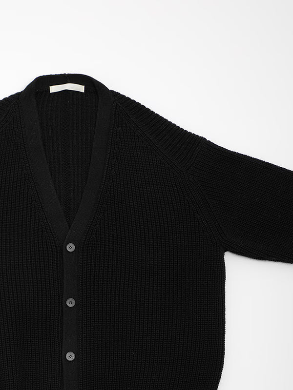 WOOL COTTON CARDIGAN