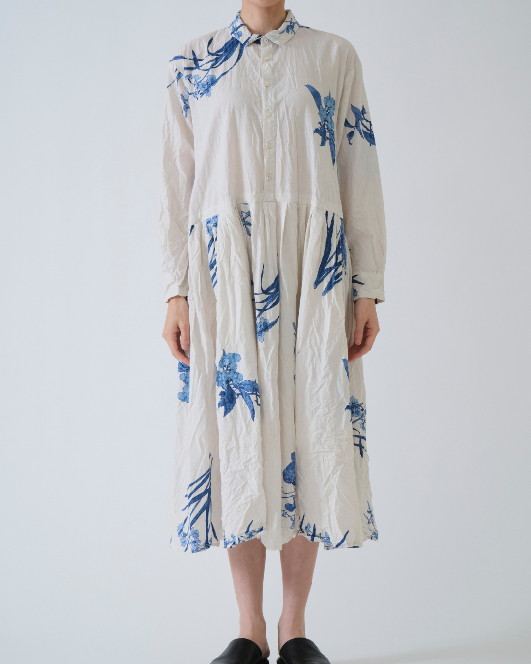 JAPONISM FLOWER PRINT DRESS