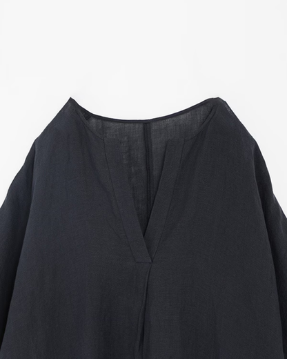 LINEN PONCHO