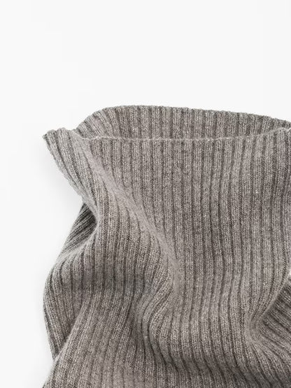 CASHMERE RIB SNOOD