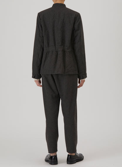 ECO W TWEED TAILORED JACKET