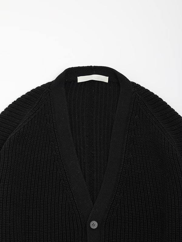 WOOL COTTON CARDIGAN
