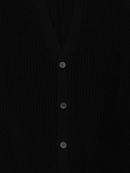 WOOL COTTON CARDIGAN