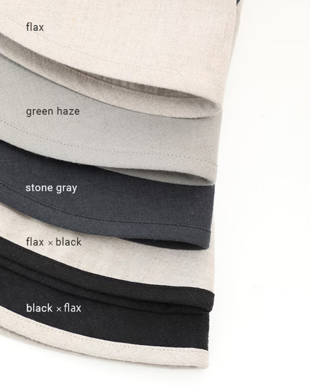 LINEN WIDE HAT