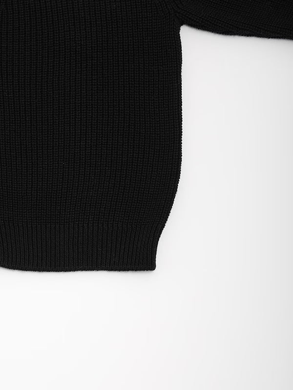 WOOL COTTON CARDIGAN