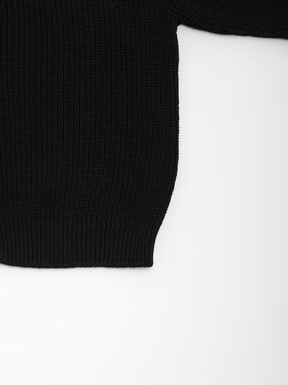 WOOL COTTON CARDIGAN