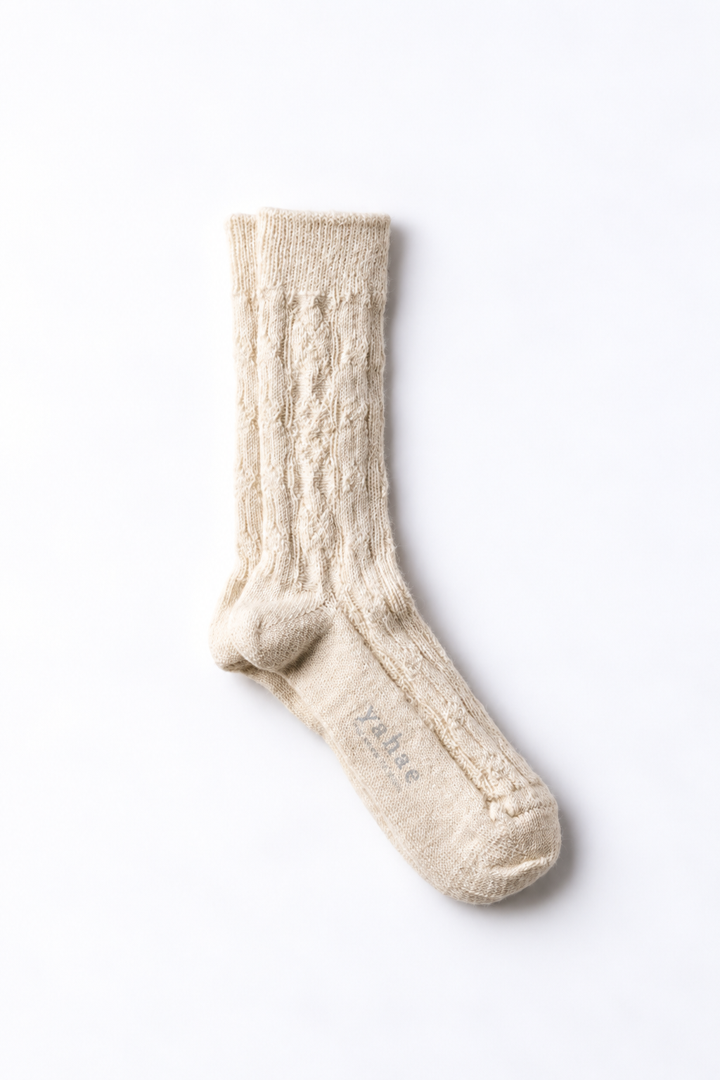 ALPACA CABLE PATTERN SOCKS